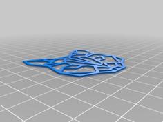 Cat Face Pedant 3D Printer Model