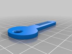 LLave Peine (comb Key) 3D Printer Model