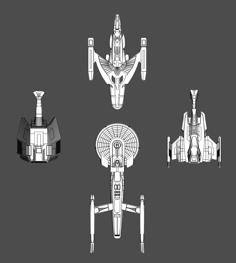 FASA Battleships: Star Trek Starship Parts Kit Expansion #11 3D Printer Model