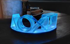 Playstation/ Xbox LED Light 3D Printer Model