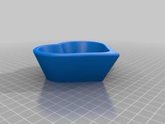 Valentine Heart Dish 3D Printer Model