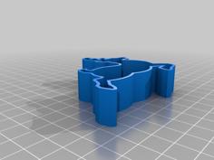 Deer Cookie Cutter 3D Printer Model