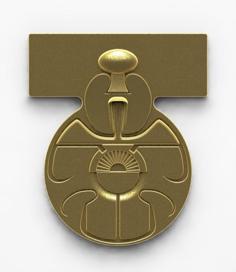 Yavin Medal Of Bravery 3D Printer Model