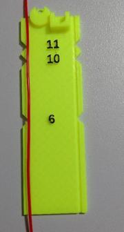 Extruder Ruler V2 3D Printer Model