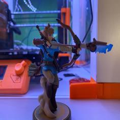 Link Amiibo Archer – The Legend Of Zelda Breath Of The Wild 3D Printer Model