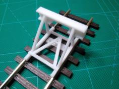 Bumper Scale 0 For Lenz Track 3D Printer Model