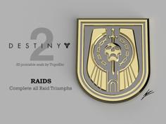 Destiny 2 Seals 3D Printer Model