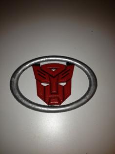 Toyota 4 Runner Autobot Grill 3D Printer Model