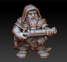 Dwarf Rifleman (remastered) 3D Printer Model