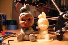 Scanned BunnyBoy 3D Printer Model