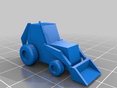 N Scale Backhoe 3D Printer Model