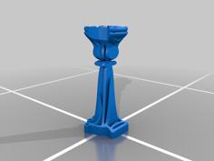 Chess Set That Works In 2D And 3D 3D Printer Model