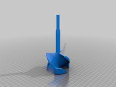 Paint Mixer Attachment 3D Printer Model