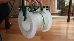 ROLLER RING | Stable Multi-mount Parametric Filament Spool Holder 3D Printer Model