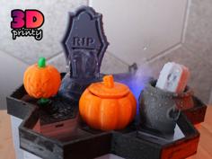 Halloween Fountain Parts 3D Printer Model