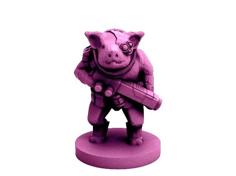 Pigman Commando (18mm Scale) 3D Printer Model