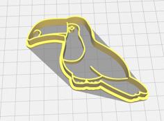 Toucan Cookie Cutter 3D Printer Model