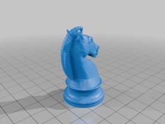 Chaveiro De Xadrez – Cavalo 3D Printer Model