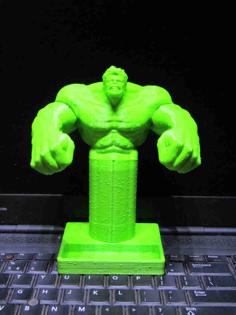 The Hulk Cell Phone Holder 3D Printer Model