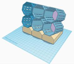 Modular Spice Rack 3D Printer Model