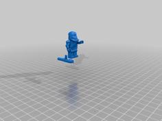 Star Wars Republic Commando Lego Mini-Figure 3D Printer Model