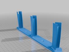 Glasses Stand To Screw Into Wall Or Wood 3D Printer Model