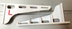 Drawer Mounting Brackets 3D Printer Model