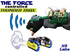 “The Force” Controlled RC Thunder Trax 3D Printer Model