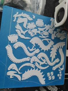 Dragon 3D Puzzle 3D Printer Model