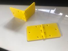 Print In Place Hinge (Customisable) 3D Printer Model