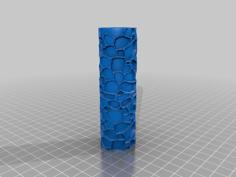 Cobblestone Texture Roller 3D Printer Model