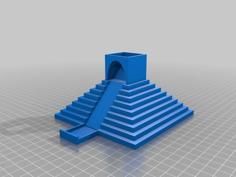 Mayan Dice Tower 3D Printer Model