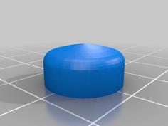 Plastic Cover For A Hex Bolt Head 3D Printer Model