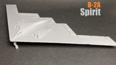 B-2A Spirit Kit Card 3D Printer Model