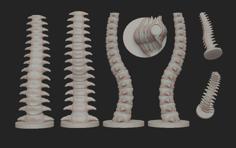 Backbone Candleholder No.1 3D Printer Model