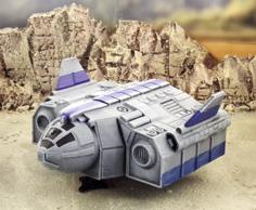 TA12 Troop Transport – Intact And Wrecked 3D Printer Model