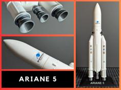 Ariane 5 3D Printer Model