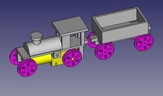 Tren De Juguete Imprimible 3D Printer Model