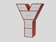 Y Drawers 3D Printer Model