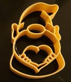 Cortante De Galletas Duende (Cookie Cutter Gnomo) 3D Printer Model