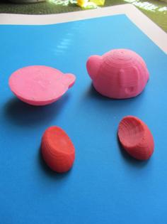 Kirby – Model From Printed Parts 3D Printer Model