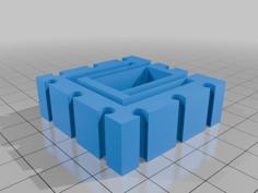 Fischertechnik Linear Flexure Block 3D Printer Model