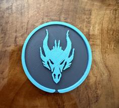 Dragon Coin 3D Printer Model