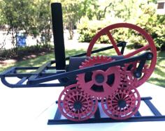 Steam Locomotive – Full Build 3D Printer Model