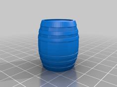 Barrel – Parametric 3D Printer Model