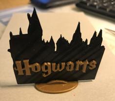 Hogwarts Skyline 3D Printer Model