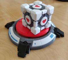 Portal Button 3D Printer Model