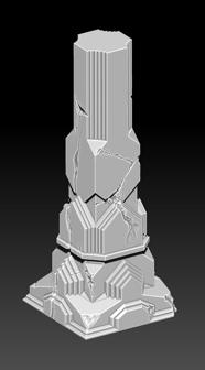 Moria Pillar 3D Printer Model