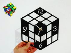 Reloj Cubo RUBIK 3D Printer Model