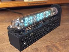 Adafruit Ice Tube Clock Case 3D Printer Model